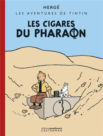 Tintin T3 Les cigares du pharaon, éd. du Petit Vingtième colorisée